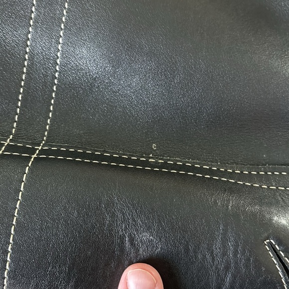 Coach Leather Buckle Shoulder Bag EUC Black - Picture 16 of 16